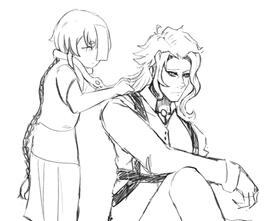 Dottore and Chibi